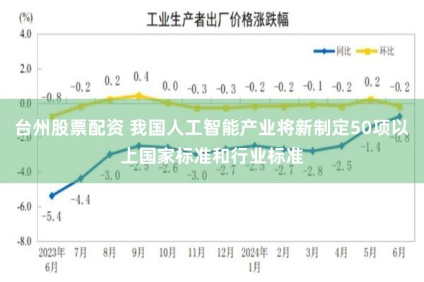 台州股票配资 我国人工智能产业将新制定50项以上国家标准和行业标准