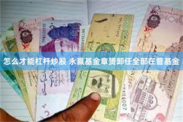 怎么才能杠杆炒股 永赢基金章赟卸任全部在管基金