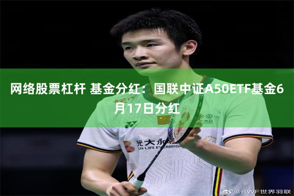 网络股票杠杆 基金分红：国联中证A50ETF基金6月17日分红